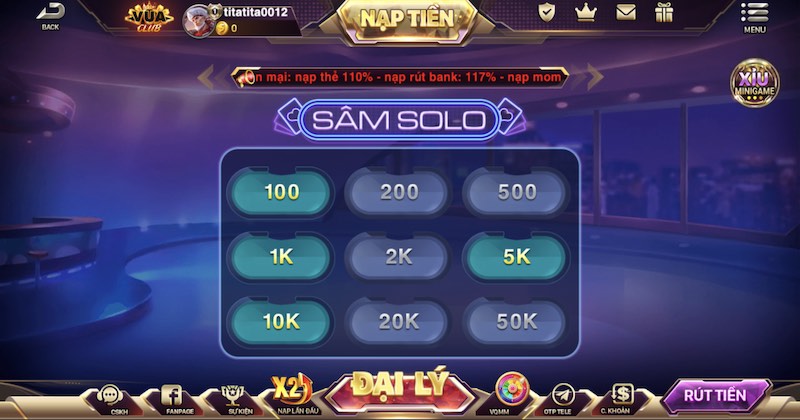 Luật chơi cần biết trong game bài Sâm Vuaclub
