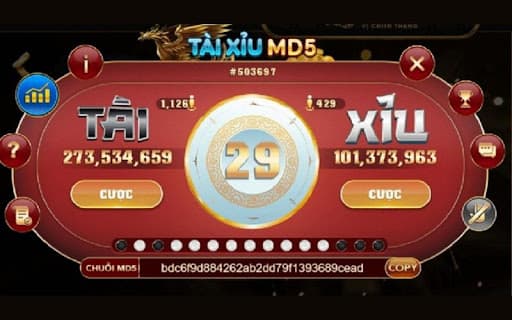 Bật mí mẹo chơi tài xỉu md5 từ các cao thủ VuaClub cực hiệu quả